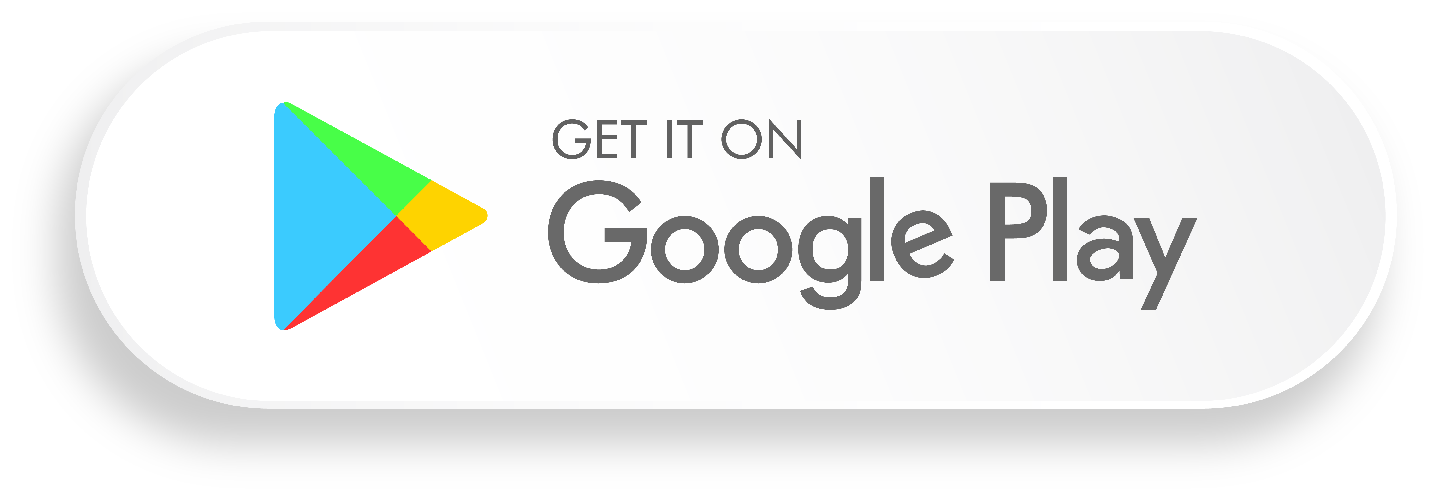 google play store download button in white